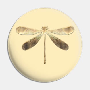 Gold Dragonfly Pin