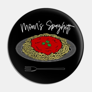 Retro Vintage Mom's Spaghetti Pin