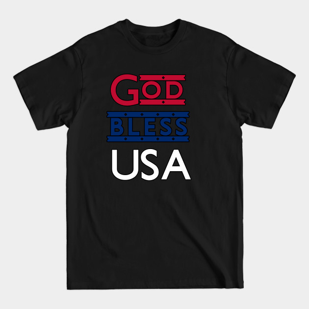 Disover god BLESS usa - God Bless America - T-Shirt