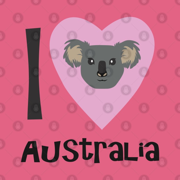 I Love Australia by SakuraDragon