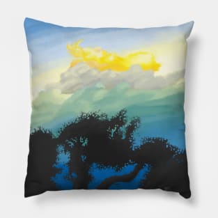 Dragon in the Sky Pillow