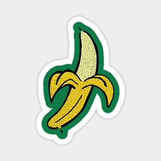 Banana Maze Magnet