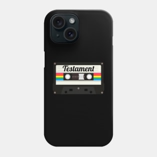 Testament / Cassette Tape Style Phone Case