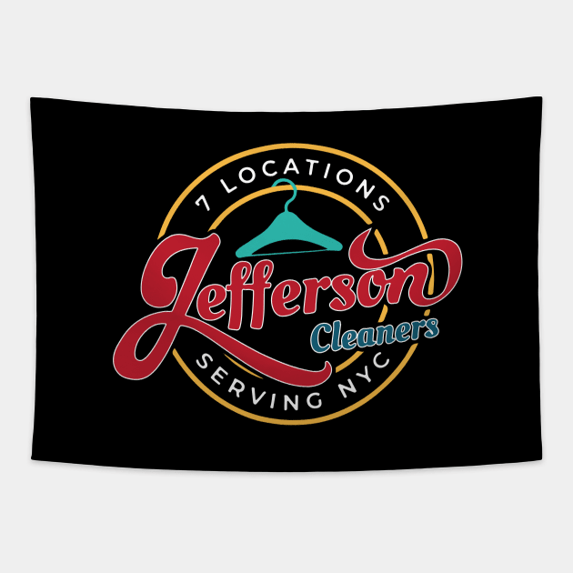 Jefferson Cleaners Tapestry by zooma
