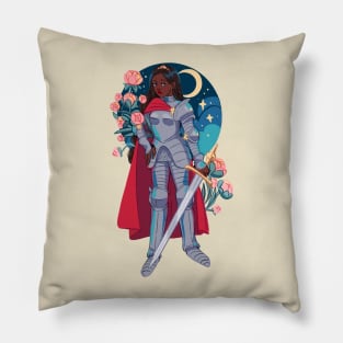 Caped knight Pillow