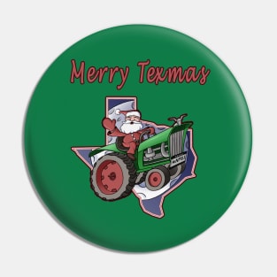 Merry Texmas - Santa Sleigh Pin