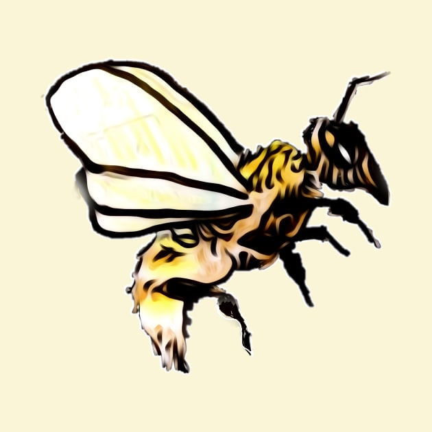 Artistic Bee by Light Girl Design