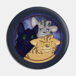 The Sight (Jayfeather, Lionblaze and Hollyleaf) Pin