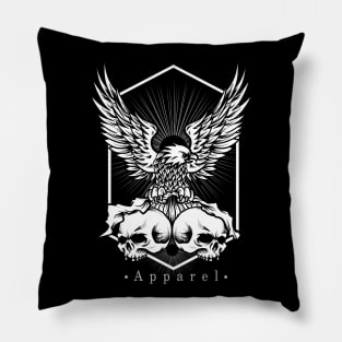 Eagle Skulls Pillow