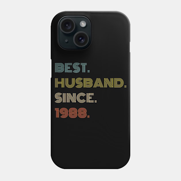 Best Husband Since 1988 Phone Case by divawaddle