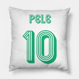 Pele Brazil Retro Jersey 1970 Pillow