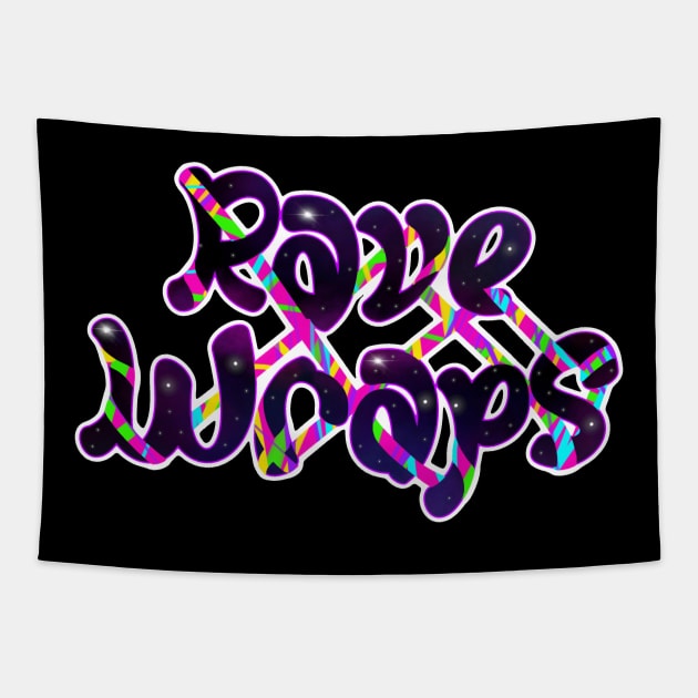 Rave Wraps Tapestry by Toni Tees