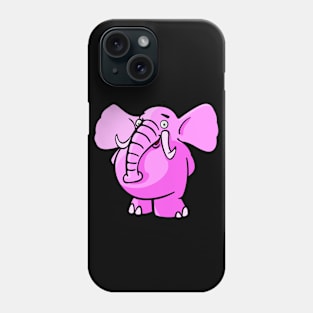 Pink elephant Phone Case