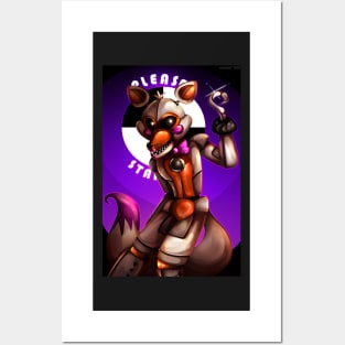 Funtime Foxy and Lolbit Poster for Sale by AMIWALLART