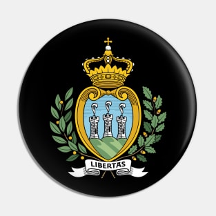 Coat of arms of San Marino Pin