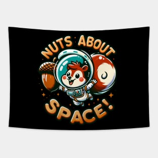 Astronaut Squirrel - Nuts About Space Tapestry