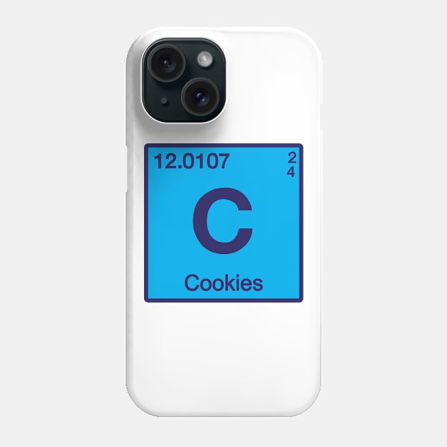 Element Of Cookies Phone Case by Rebus28