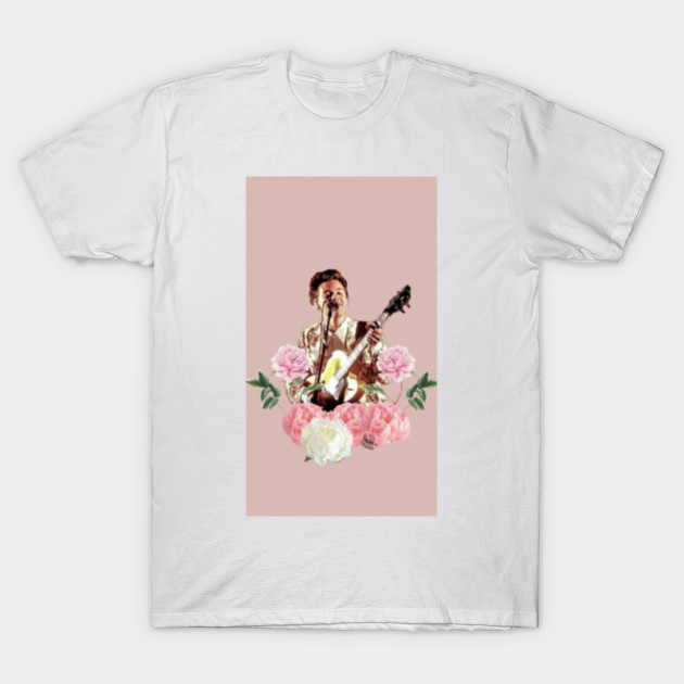 Harry Styles Floral Design Harry Styles Live On Tour T Shirt Teepublic