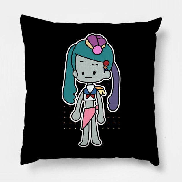 Space sailor Pillow by spacemandu