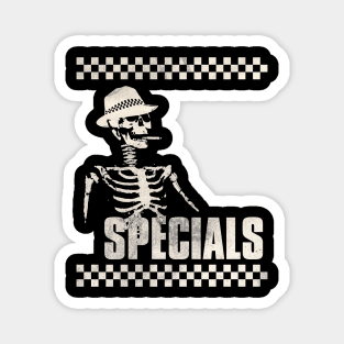 The specials logo, grunge vintage. Magnet