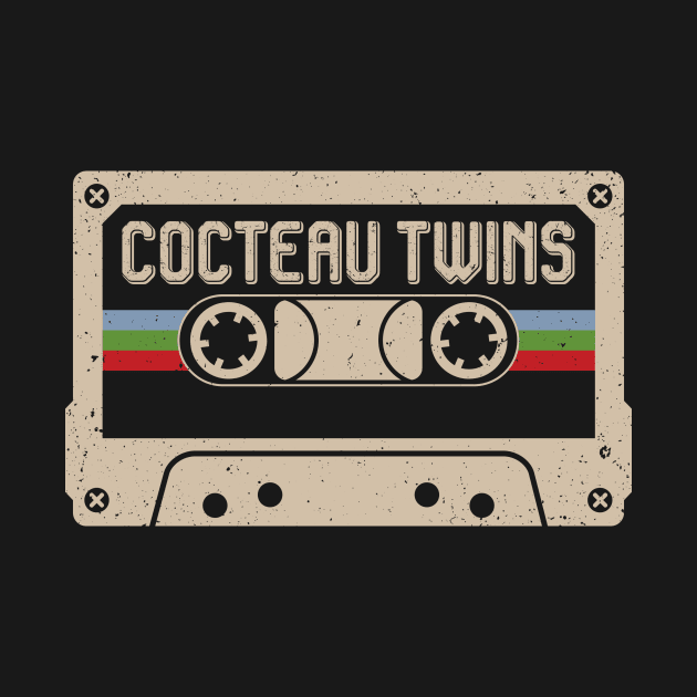 Personalized Cocteau Name Birthday Vintage Cassette Tape by Horton Cyborgrobot
