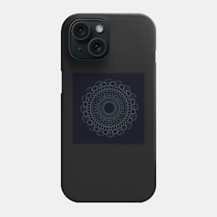 Black Doily Phone Case