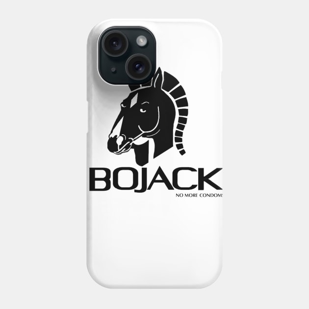 BOJACK NO MORE CONDOMS Phone Case by FREESA