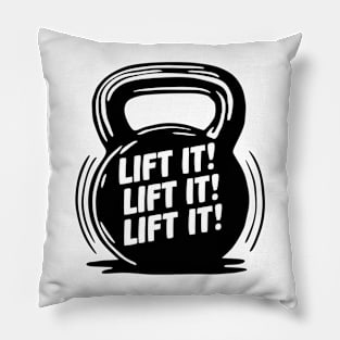 Lift it, Lift it, Kettlebell - Repeat! Pillow