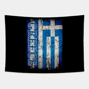 Greece Flag Gift Women Men Children Greece Retro Vintage Tapestry