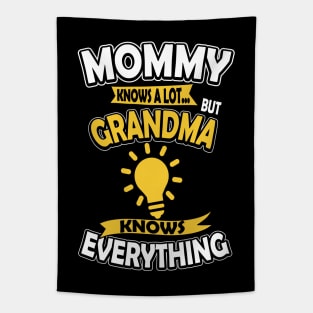 Grandma Knows Everything Tapestry