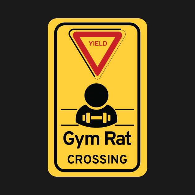 Yield Gym Rat crossing by Night'sShop