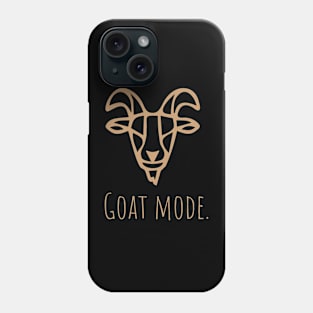Goat mode. Phone Case