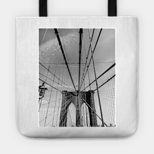 Brooklyn Bridge, New York City - Travel Photography Tote
