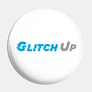 GlitchUp Logo Pin