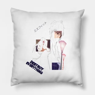 Maou Gakuin no Futekigousha ''DESTROY EVERYTHING'' V2 Pillow