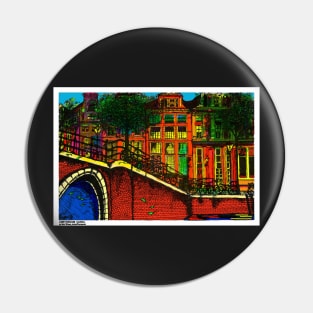 Amsterdam fresco Pin