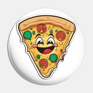 Happy Pizza Pin