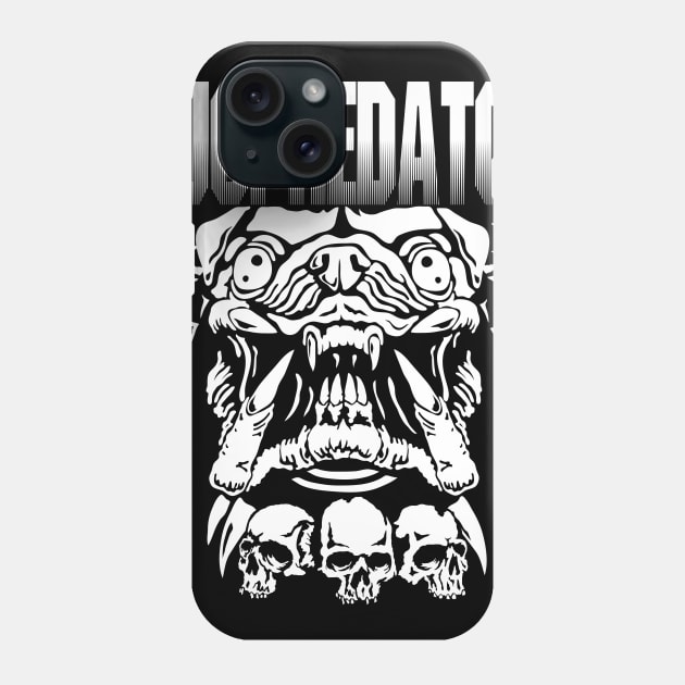 Pug Predator Phone Case by pontosix