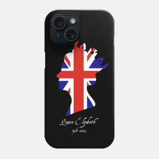 Queen Elizabeth II UK Flag Phone Case