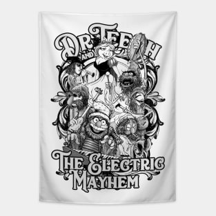 electric mayhem sing for fairy tale gray Tapestry