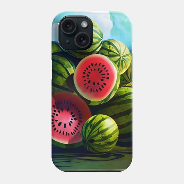 Watermelons Phone Case by Gaspar Avila