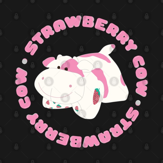 Strawberry Cow by AnnaBanana