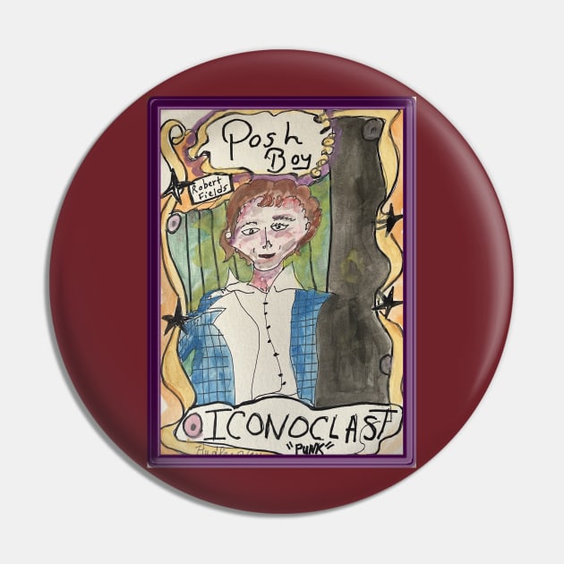 Posh Boy Pin by Hudley Flipside