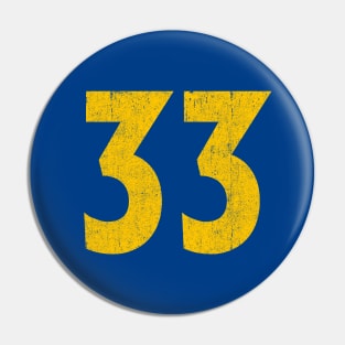 Vault 33 Jumpsuit Pin