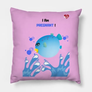 Pregnant Fish Pillow