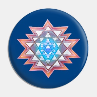 Sri Yantra Pin