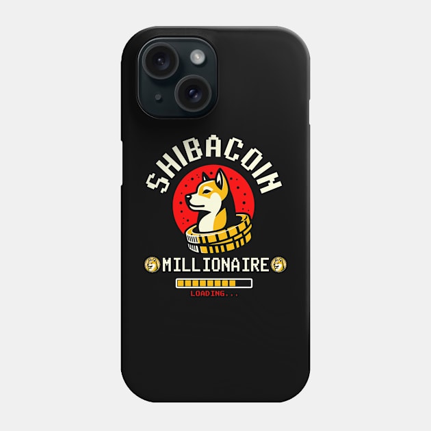 Shiba inu Coin Crypto Token Cryptocurrency Wallet Shiba Army Phone Case by ArtbyJester