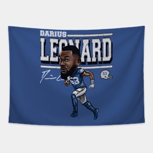 Darius Leonard Indianapolis Cartoon Tapestry