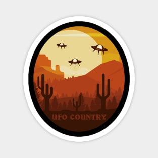 UFO Country Magnet