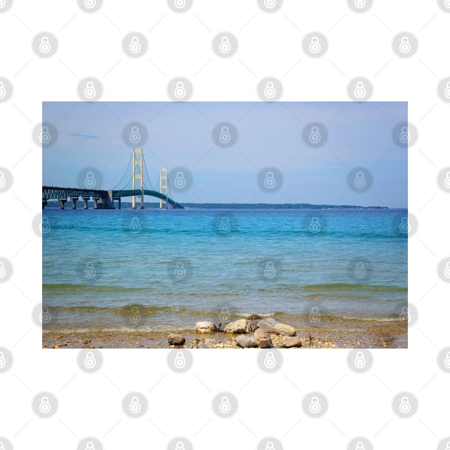 Mackinac Bridge, Mackinaw City, Michigan by irishmurr